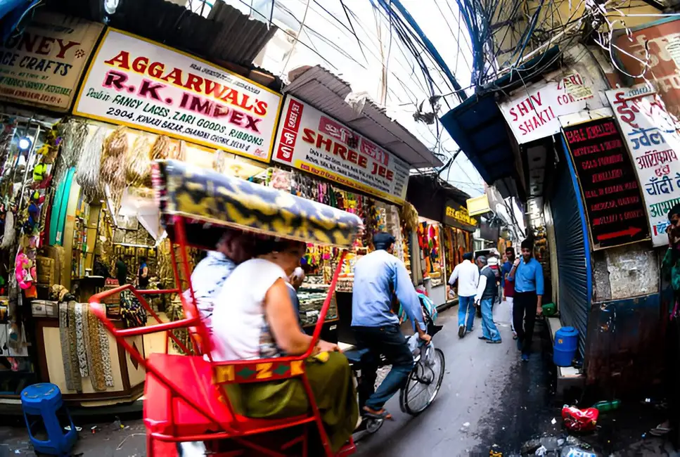 Delhi: Private Shopping Tour with a Local Guide and Transfer